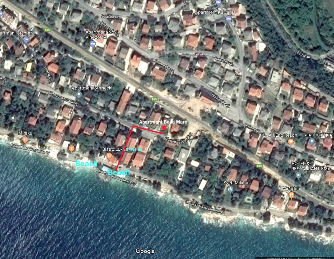 Apartment Bella Mare Novi Vinodolski Buitenkant foto